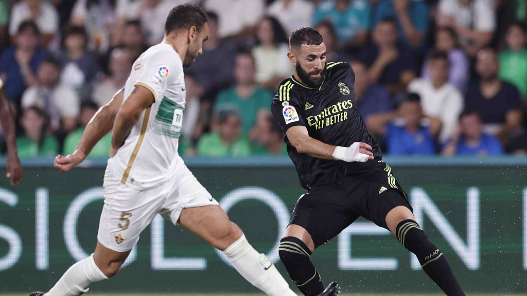 El Real Madrid vence al Elche por 3 a 0 - CGTN en Español