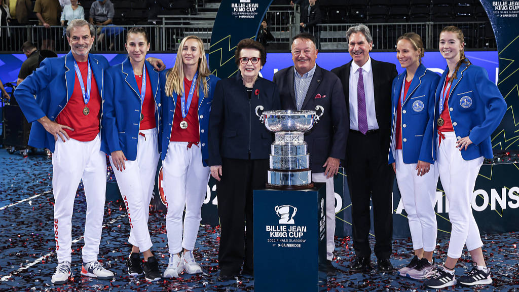 Copa Billie Jean King Suiza vence a Australia y se lleva el trofeo por primera vez CGTN en