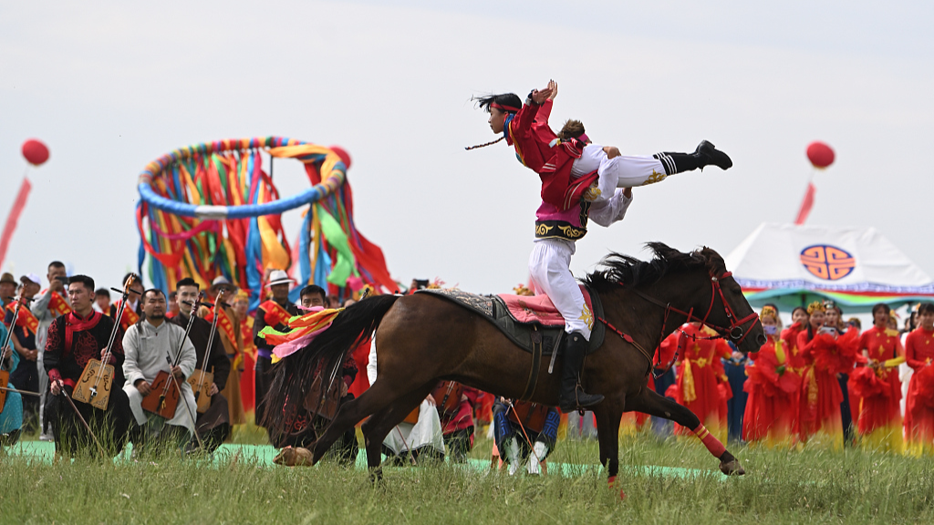 Se Celebra El Festival De Naadam En Mongolia Interior Cgtn En Español 9583