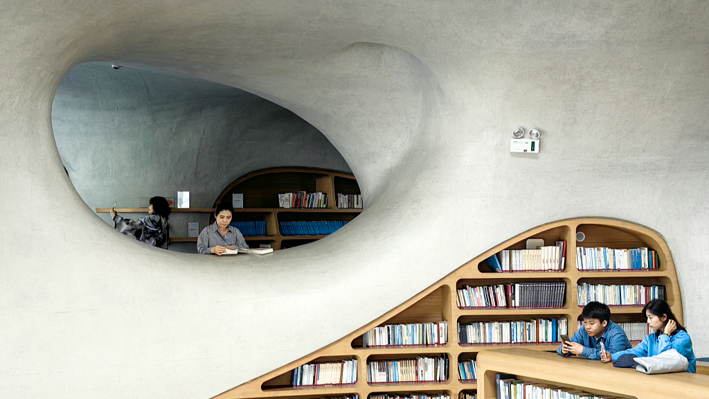 hermosa biblioteca